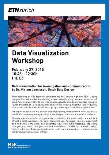 Enlarged view: poster of MaP Data Visualization Workshop