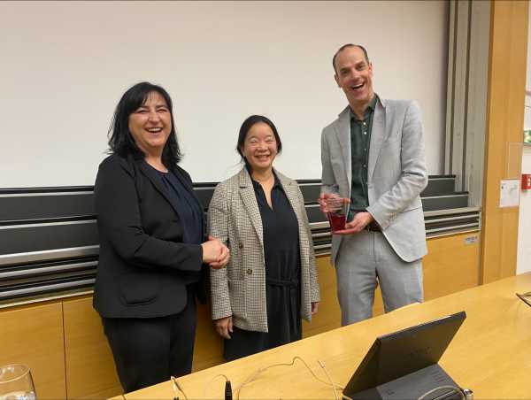 Dr. Adelina Braun (Merck), Prof. Marcy Zenobi-Wong, and Prof. Jos Malda